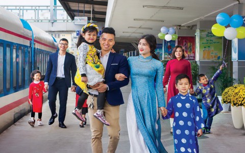 Chạy 10 đôi tàu khách Bắc - Nam dịp Tết Nguyên đán Tân Sửu 2021